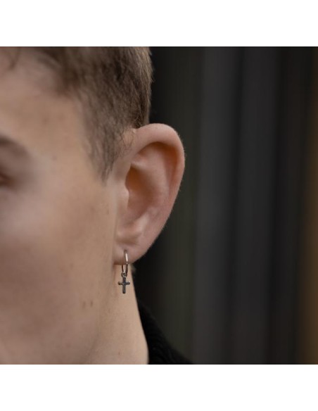 SON OF NOA | SON Rhd. sølv creol kors 1stk