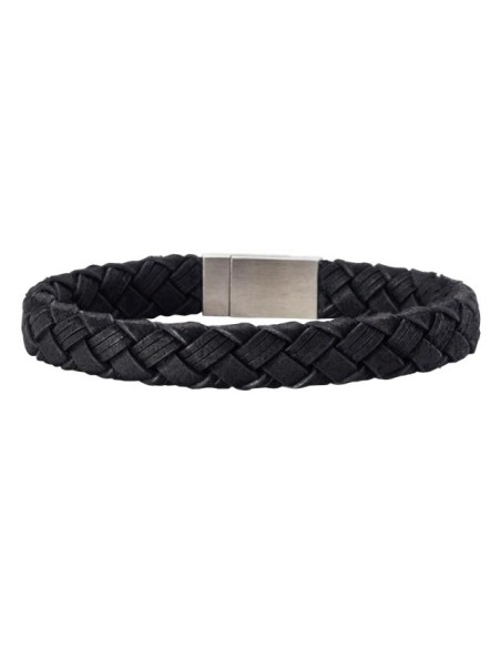 SON OF NOA | SON armbånd sort kalveskind 19cm 10mm