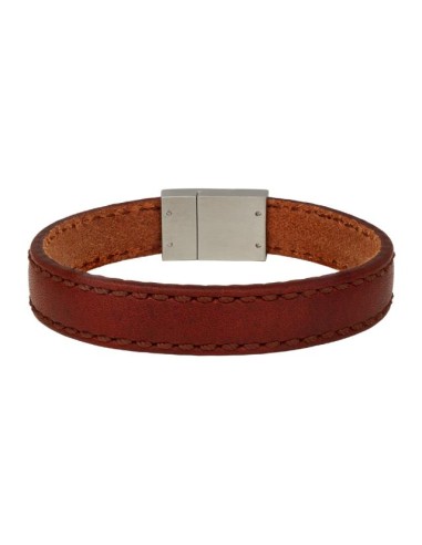 SON OF NOA | SON armbånd brun kalveskind 21cm 12mm