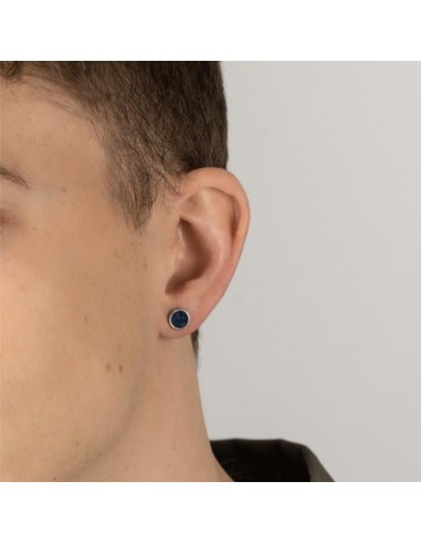 SON OF NOA | SON Rhd. sølv ørestik med sodalite 1 stk.