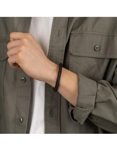 SON OF NOA | SON armbånd mørkebrun kalveskind 21cm