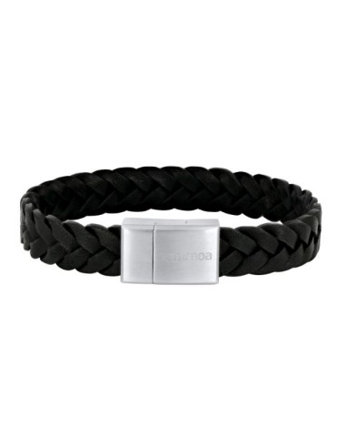 SON OF NOA | SON armbånd sort kalveskind 19cm