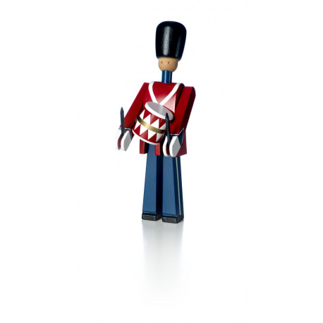 KAY BOJESEN - TROMMESLAGER - TRÆFIGUR I MALET BØG