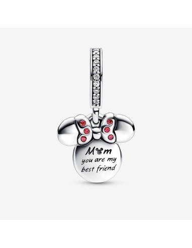 PANDORA | Disney Minnie Mouse Silhuet Charm med dobbelt vedhæng