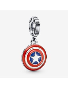 PANDORA | Marvel The Avengers Captain Americas Skjold Charm med vedhæng