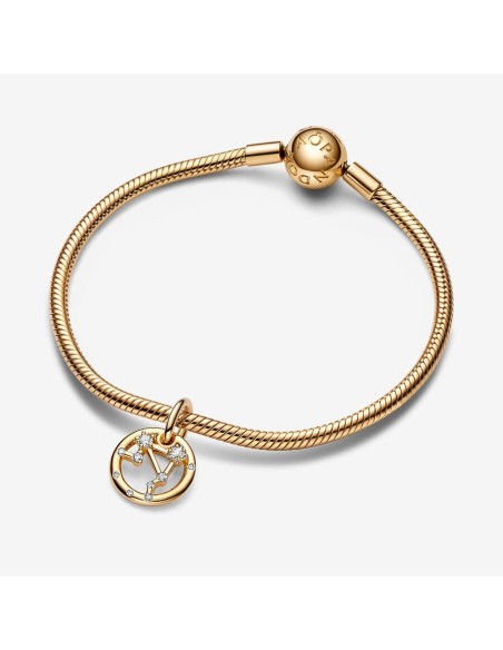 PANDORA Libra Zodiac Charm med Vedhæng | Balancen i Dit Smykke PANDORA Libra Zodiac Charm med Vedhæng | Balancen i Dit Smykke