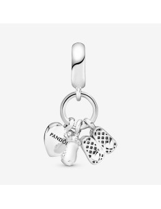 PANDORA | Sutteflaske & Babysko Charm med vedhæng 2