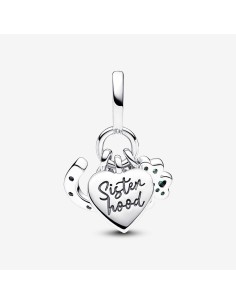 PANDORA | Four Leaf Clover, Heart og Horseshoe Tredobbelt Charm med vedhæng 2