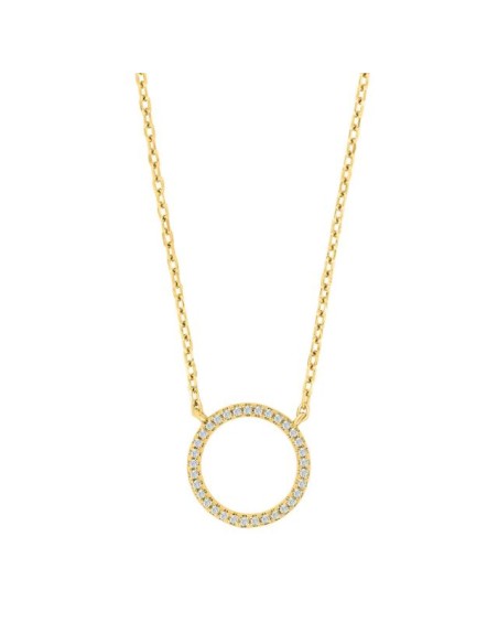 JOANLI NOR | Forg sølv cirkel vedhæng ANNANOR m/ kæde JOANLI NOR | Forg sølv cirkel vedhæng ANNANOR m/ kæde