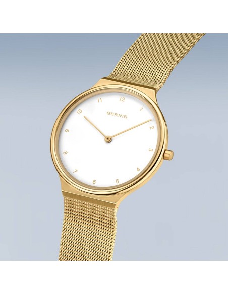 BERING | Ultra Slim | poleret/børstet guld