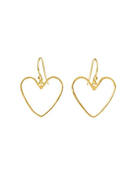 SUSANNE FRIIS BJØRNER | Ørebøjle forgyldt med hjerte