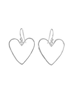 SUSANNE FRIIS BJØRNER | Sølv ørebøjle med hjerte