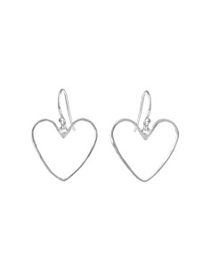 SUSANNE FRIIS BJØRNER | Ørebøjle sølv med hjerte