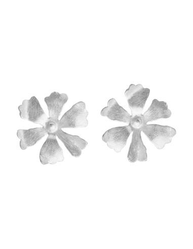 SUSANNE FRIIS BJØRNER | Sølv t blomst ørestikker