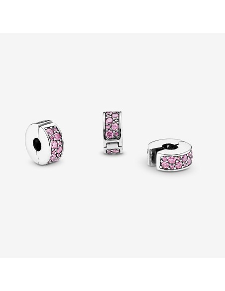PANDORA | Pink Pavé Klemmeled PANDORA | Pink Pavé Klemmeled