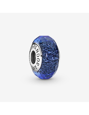 PANDORA | Faceted Blue Murano Glass Charm