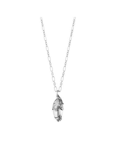 GEORG JENSEN | 2024 Heritage halskæde sølv sten