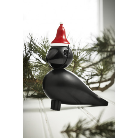 KAY BOJESEN - LILLE NISSEHUE - NISSEHUE I MALET BØG TIL KAY BOJESEN TRÆFIGURER