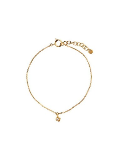 STINE A | PLANBØRNEFONDEN PETIT FLOW BRACELET WITH STONE