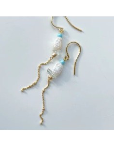 SISTIE | Beach - Øreringe Forgyldt 2