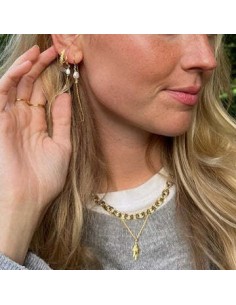 SISTIE | Beach - Øreringe Forgyldt 2