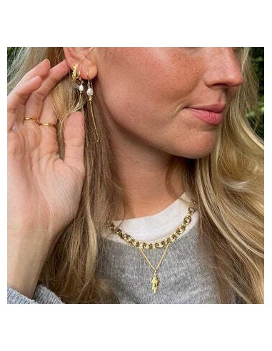 SISTIE | Beach - Øreringe Forgyldt