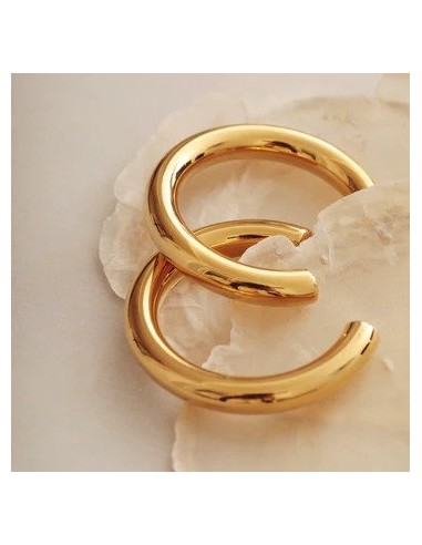 SISTIE | Aura - Hoops Large Forgyldt