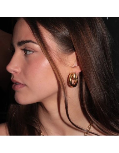 SISTIE | Aura - Hoops Medium Forgyldt