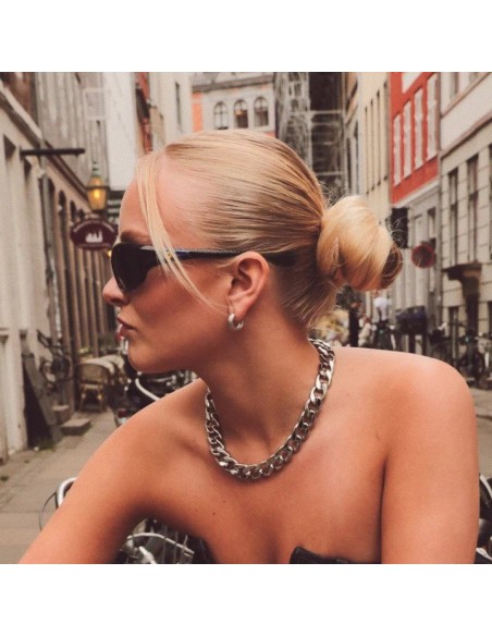 SISTIE | Aura - Hoops Small Stål