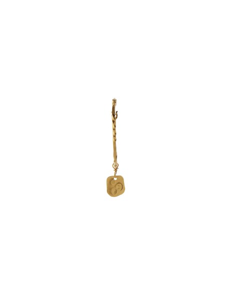 STINE A | FLOW CREOL WITH HAMMERED PENDANT - SINGLE