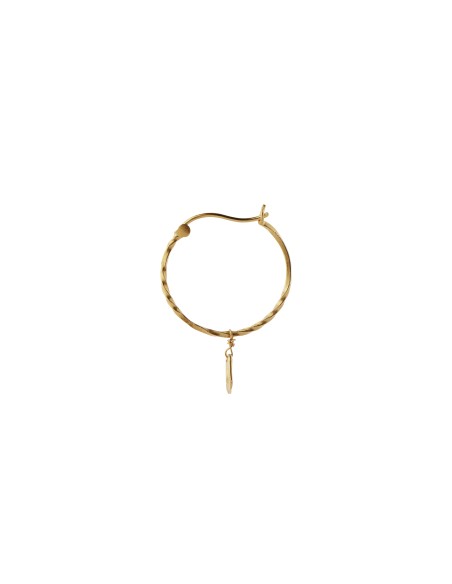 STINE A | FLOW CREOL WITH HAMMERED PENDANT - SINGLE