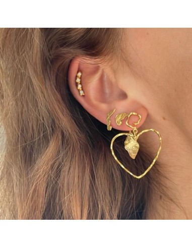 STINE A | Funky Heart Earring