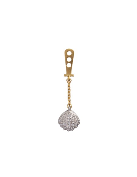 STINE A | Tres Petit Vintage Shell Behind Ear Pendant
