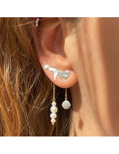 STINE A | Tres Petit Vintage Shell Behind Ear Pendant