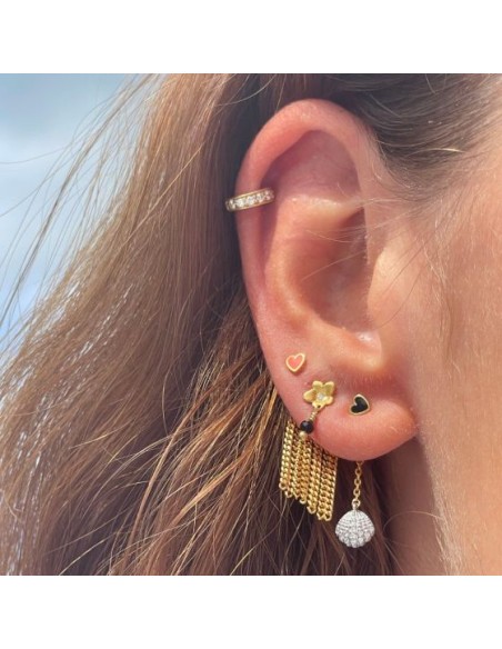 STINE A | Tres Petit Vintage Shell Behind Ear Pendant