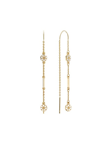 Lund Copenhagen | Marguerit Ørekæde Sølv Forgyldt