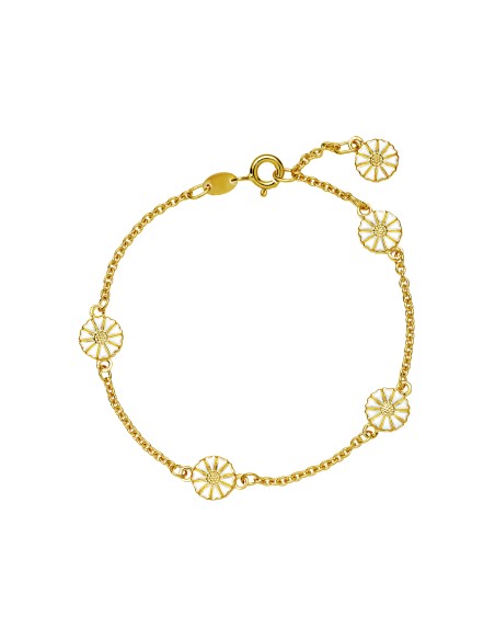 Lund Copenhagen | Marguerit Armbånd Sølv Forgyldt