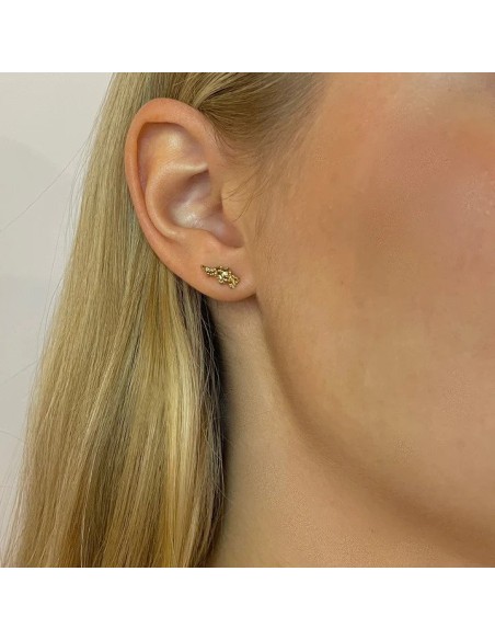 SISTIE | Xenia x Sistie 2nd - Ørestikkere Forgyldt SISTIE | Xenia x Sistie 2nd - Ørestikkere Forgyldt