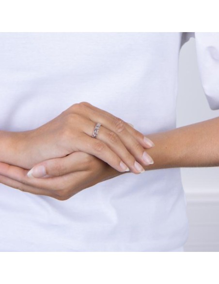 Nordahl | Panzer52 Sølv Rhodineret Ring