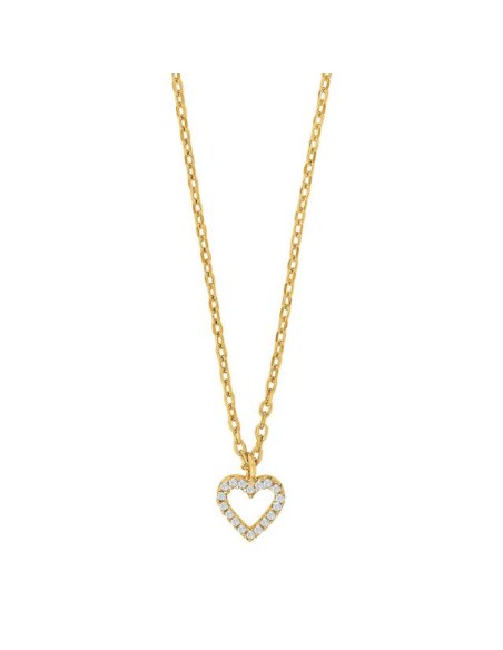 Joanli Nor | Forgyldt vedhæng AIDANOR hjerte 8mm