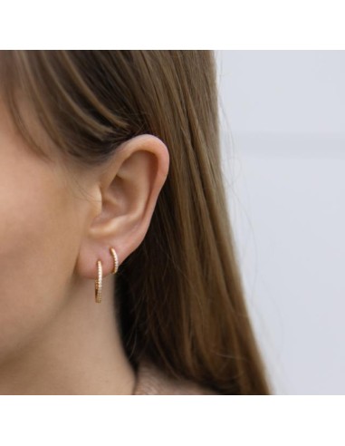 Joanli Nor | Forgyldt sølv creoler JUNENOR