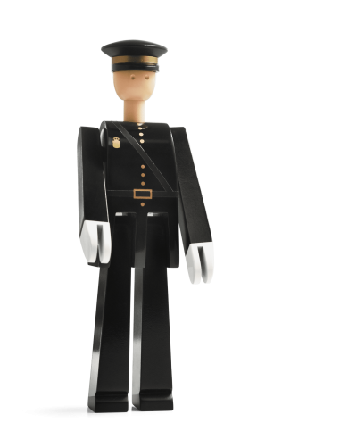 Kay Bojesen | Politimand Sort H20