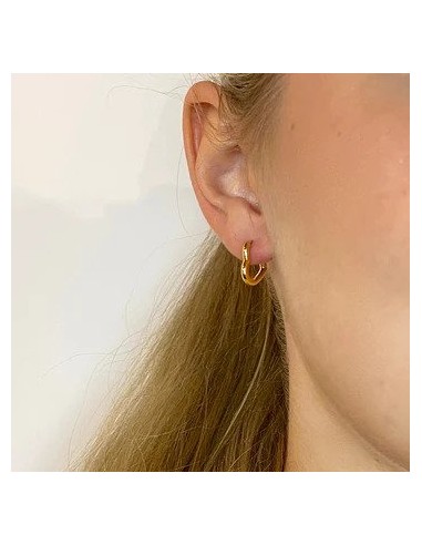 SISTIE | Heartie - Øreringe Forgyldt