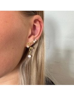 Aqua Dulce | Ørestikker | SWIRL LOVE STUD 2