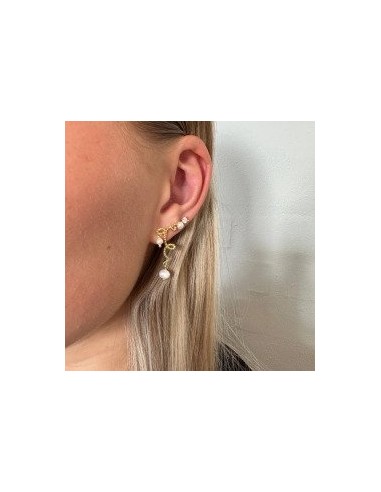 Aqua Dulce | Ørestikker | SWIRL LOVE STUD