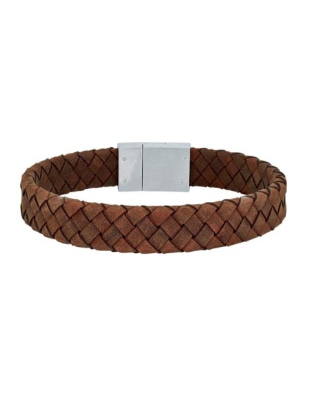 SON OF NOA | SON armbånd brun kalveskind 21cm 12mm