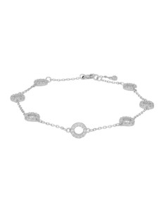 Joanli Nor | Rhd. sølv armbånd ANNANOR 6mm