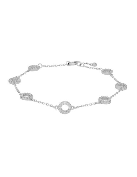 Joanli Nor | Rhd. sølv armbånd ANNANOR 6mm