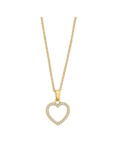 Joanli Nor | Forgyldt sølv vedhæng AIDANOR 11mm 42+3cm