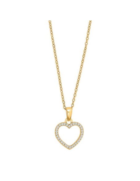 Joanli Nor | Forgyldt sølv vedhæng AIDANOR 11mm 42+3cm